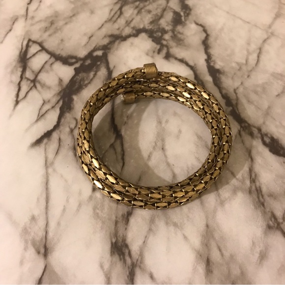 BCBG Gold Wrap Bracelet - Picture 3 of 4